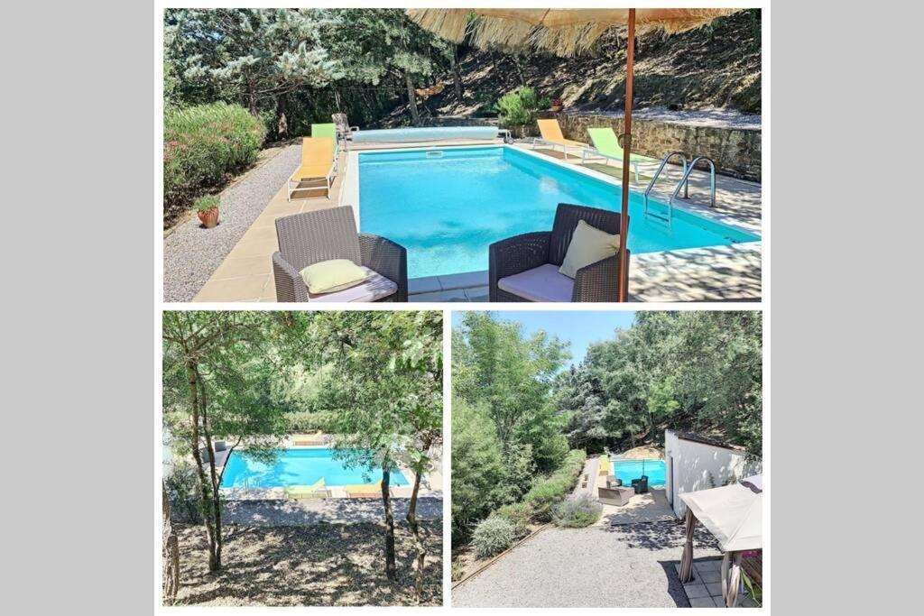 Maison Avec Piscine Chauffee Entre Mer Et Montagne Montauriol  Buitenkant foto